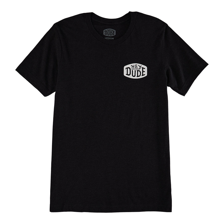 hey dude HEYDUDE Buckle Tee Black