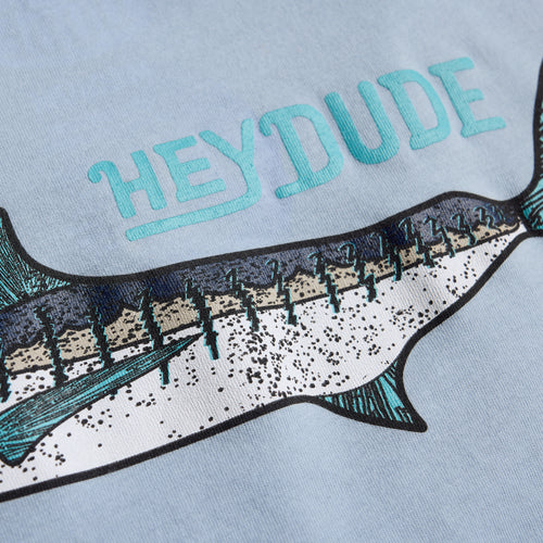 Hey Dude HEYDUDE Marlin Tee Light Blue