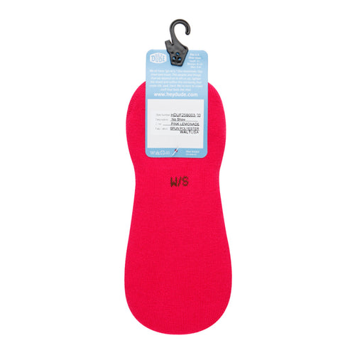 Hey Dude Heydude No Show Sock 3 Pack Pink Lemonade