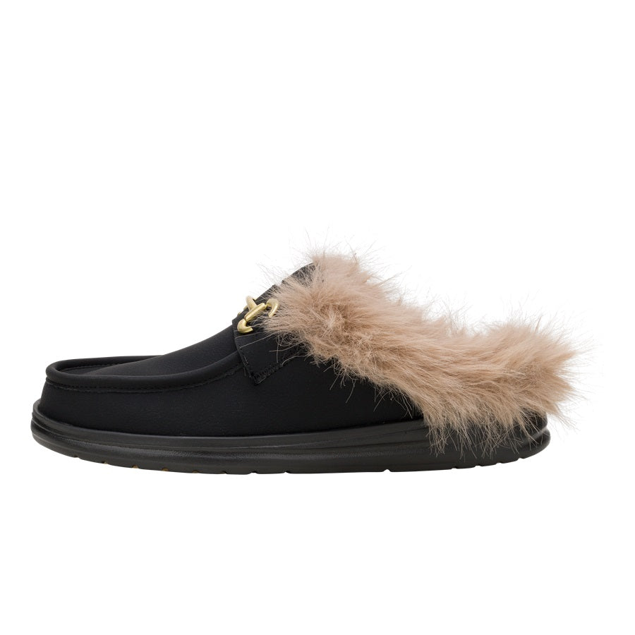 hey dude Market Wally Slip Loafer Black/Black