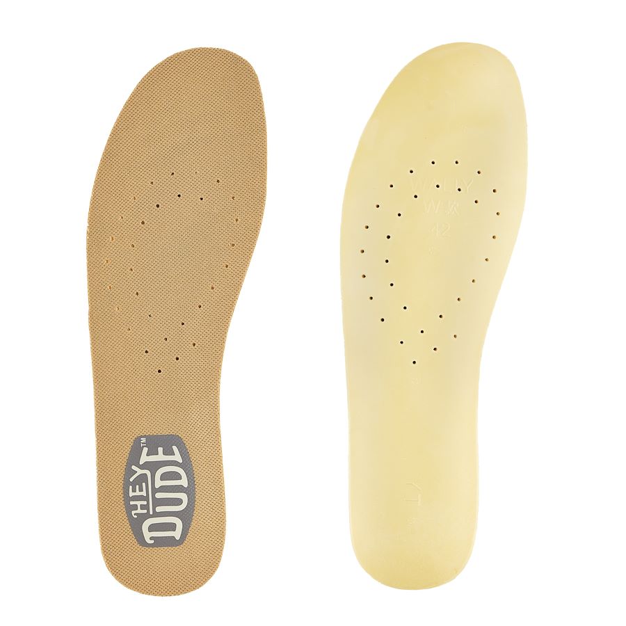 hey dude Men's Micro Mesh Insoles Tan