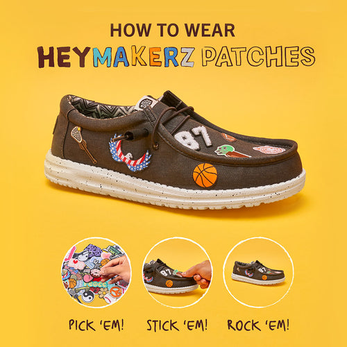 Hey Dude Mickey Velvet Patch Mickey Mouse Multi