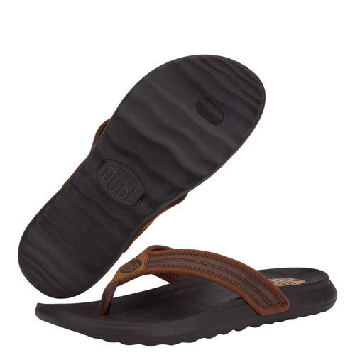 Hey Dude Myers Flip Classic Brown/Brown