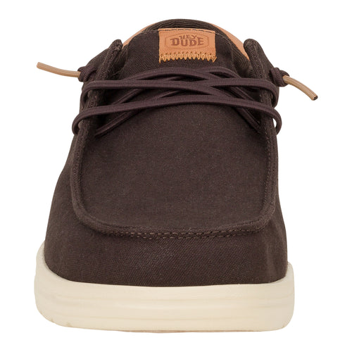 Hey Dude Paul Canvas Brown/Wood Ash