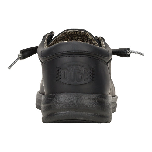Hey Dude Paul Leather Black