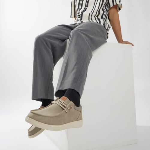 Hey Dude Paul Taupe Grey