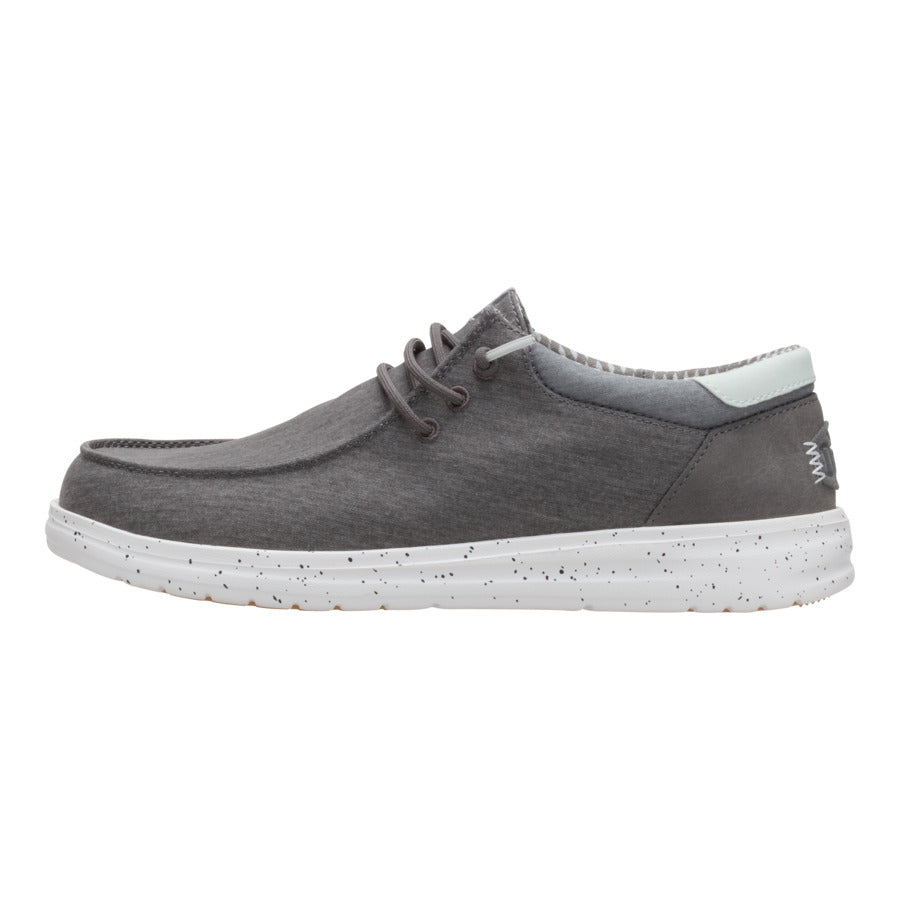 hey dude Paul Washed Granite Grey/Multi