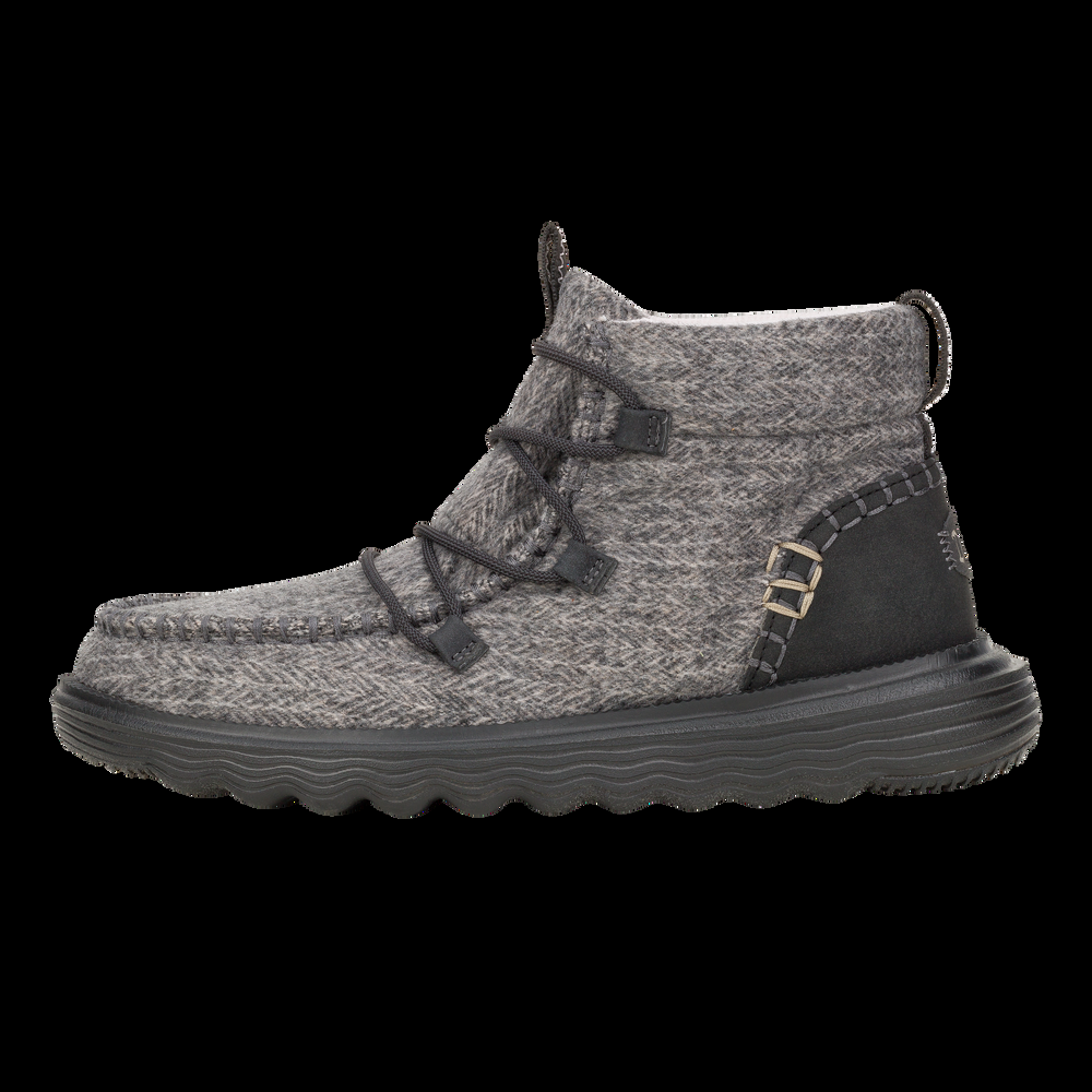 hey dude Reyes Heathered Black