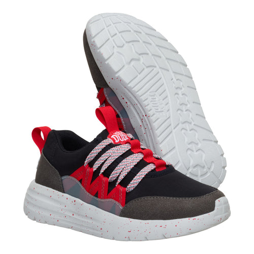 Hey Dude Sirocco Trek Youth Sport Black