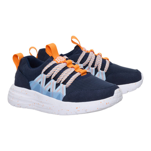 Hey Dude Sirocco Trek Youth Sport Navy