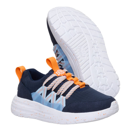 Hey Dude Sirocco Trek Youth Sport Navy