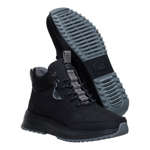 Hey Dude Tahoe Nylon Black/Granite Grey