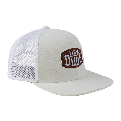 Hey Dude Trucker Cap Cream