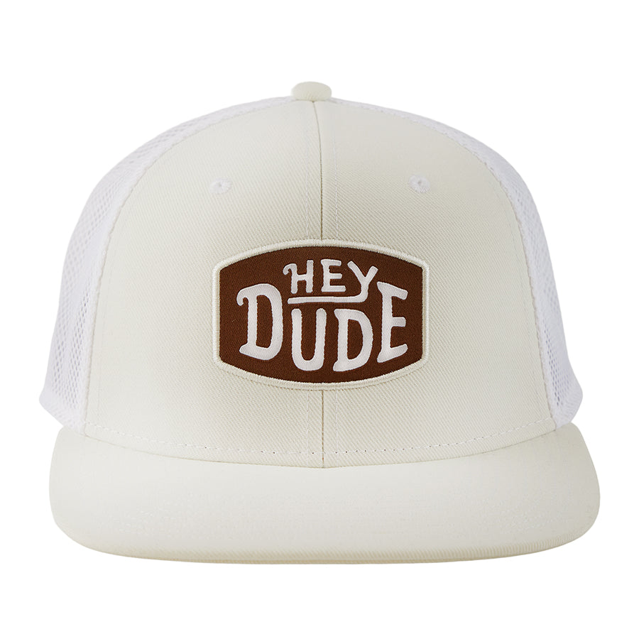 hey dude Trucker Cap Cream