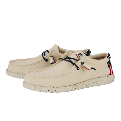 Hey Dude Wally Americana Off White