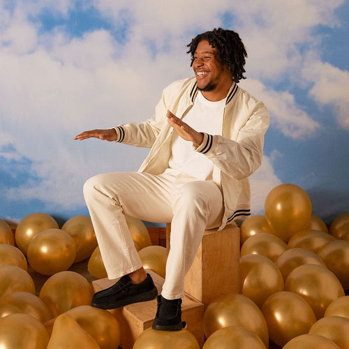 Hey Dude Wally Comf Suede Black