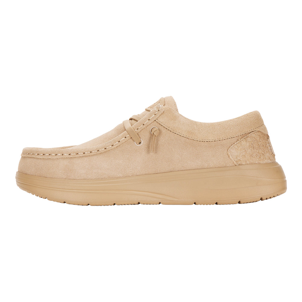 hey dude Wally Comf Suede Tan