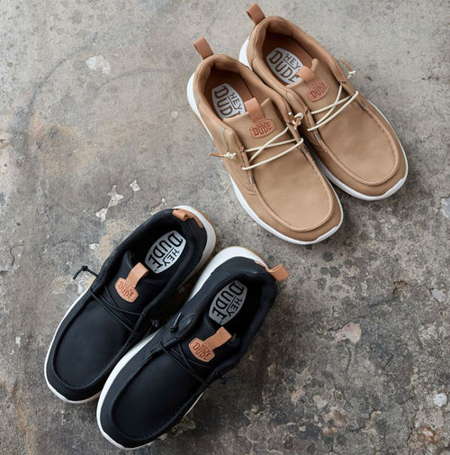 Hey Dude Wally Drift Classic Black/White