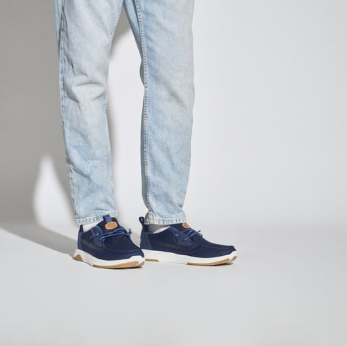 Hey Dude Wally Drift Mesh Navy Blazer/White