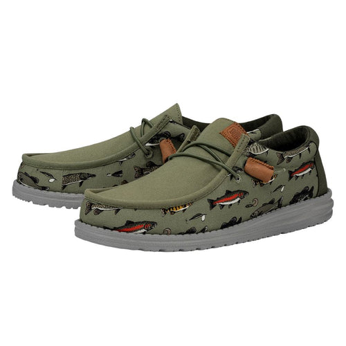 Hey Dude Wally Fish Lure Green