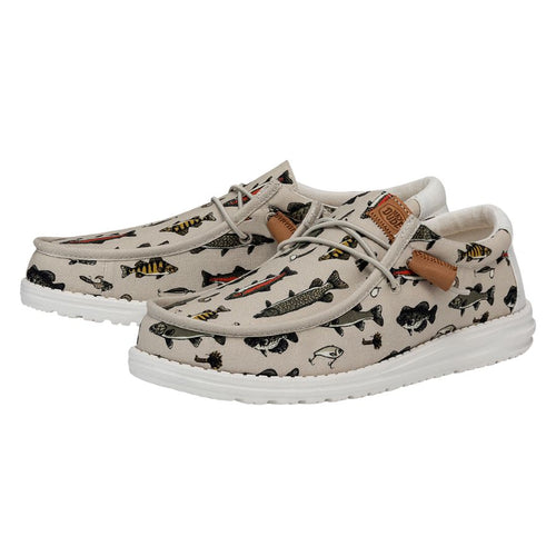 Hey Dude Wally Fish Lure White