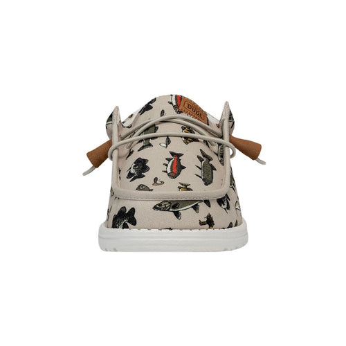 Hey Dude Wally Fish Lure White