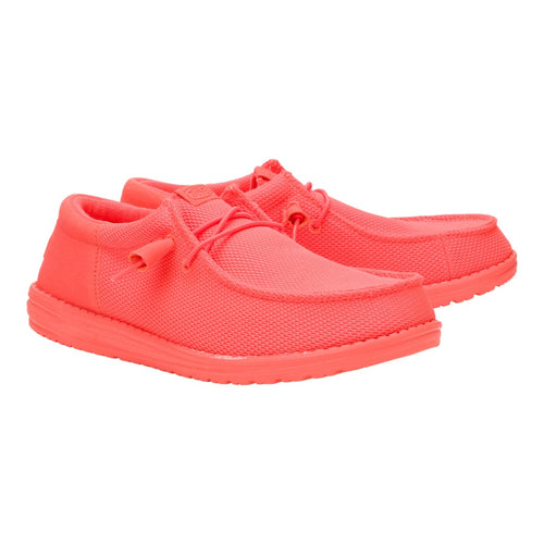 Hey Dude Wally Funk Mono Fiery Coral