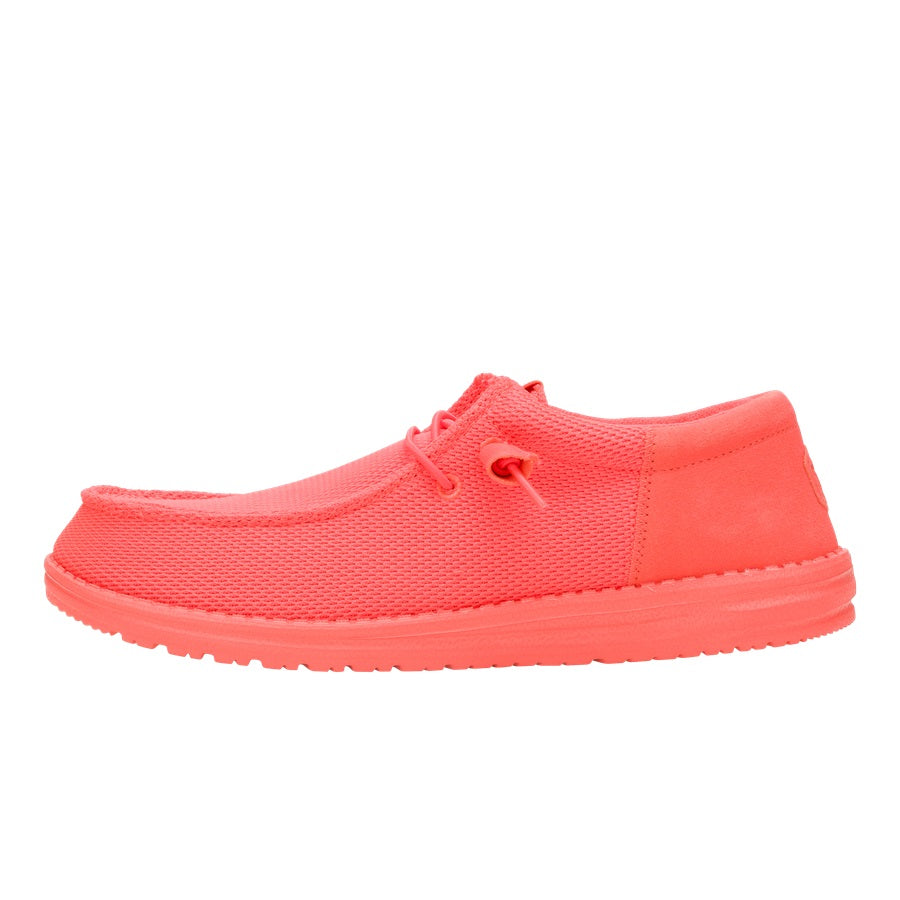 hey dude Wally Funk Mono Fiery Coral