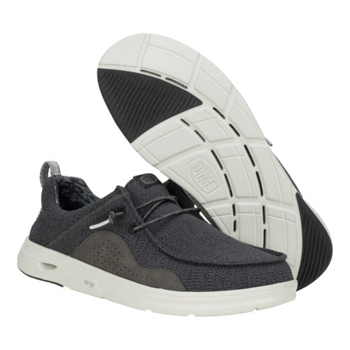 Hey Dude Wally Hey2O Mesh Black/Monument Grey