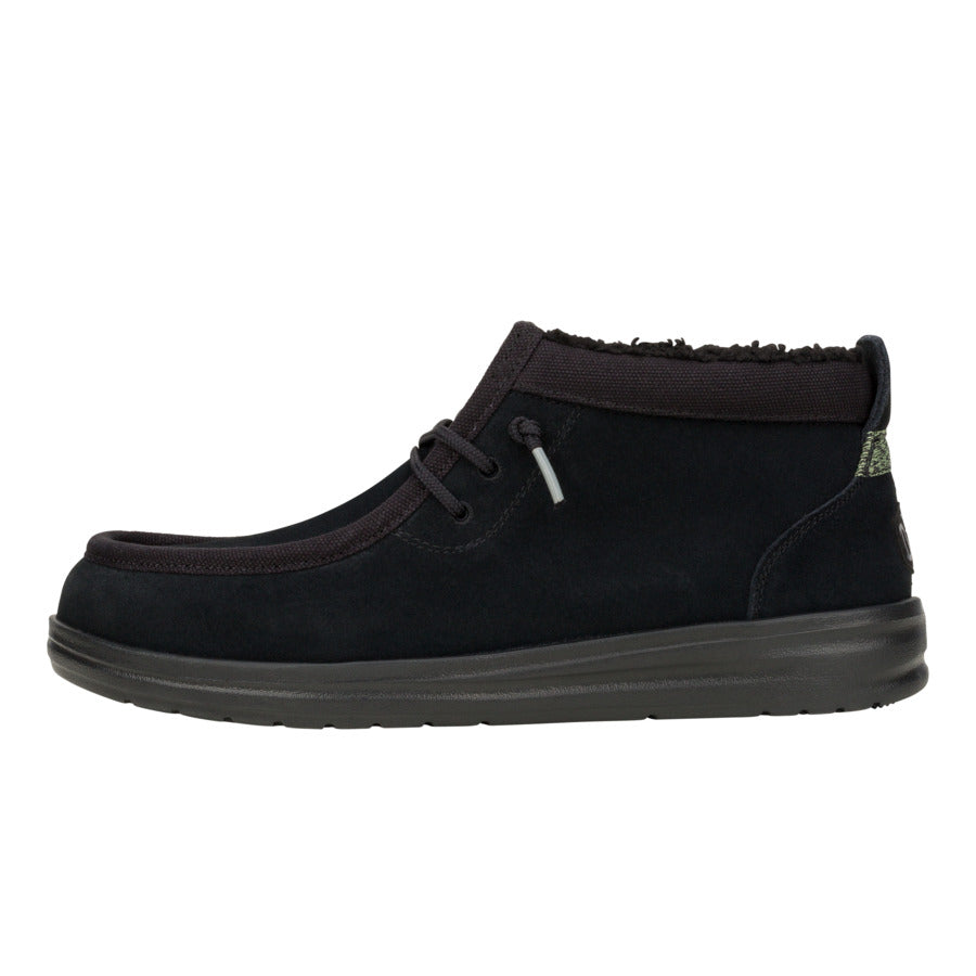 hey dude Wally Mid GripR Warmth Black/Black