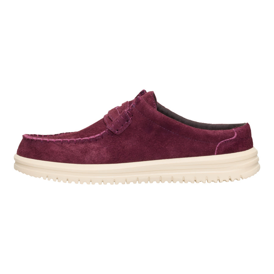 hey dude Wally Nxt Mule Fig Purple