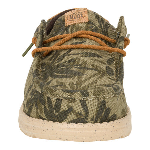 Hey Dude Wally Palm Jute Burnt Olive/Ginger Brown
