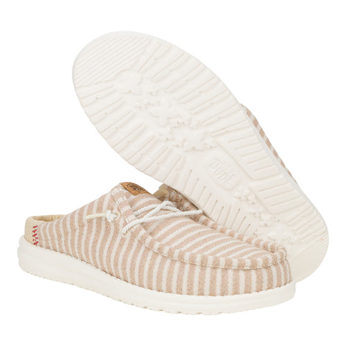 Hey Dude Wally Slip Resort Tan/White
