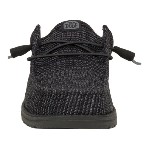 Hey Dude Wally Slip Stretch Sox Black