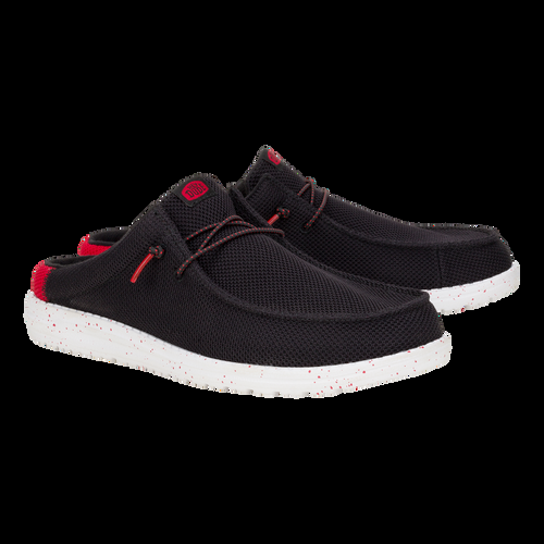 Hey Dude Wally Slip Varsity Black/Red