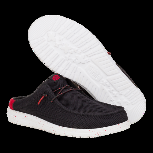 Hey Dude Wally Slip Varsity Black/Red