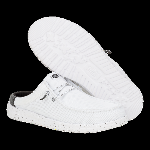 Hey Dude Wally Slip Varsity White/Black