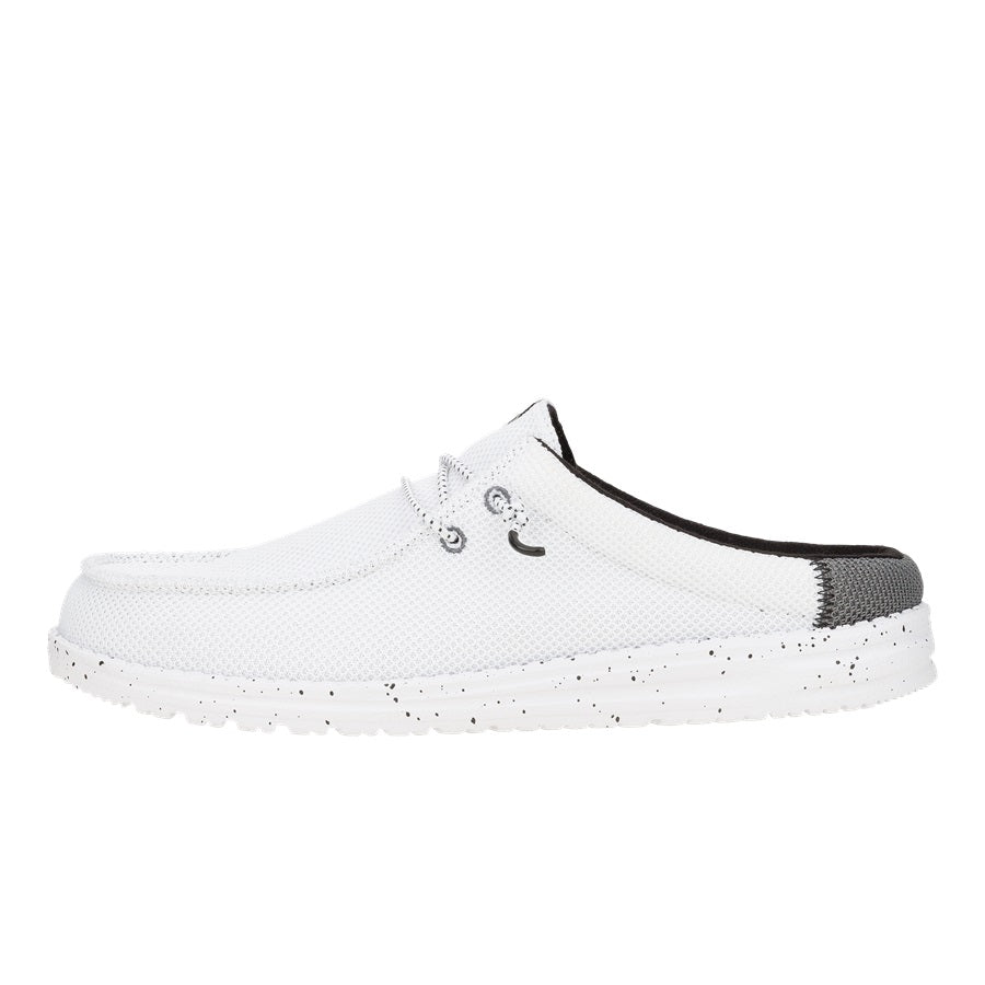 hey dude Wally Slip Varsity White/Black