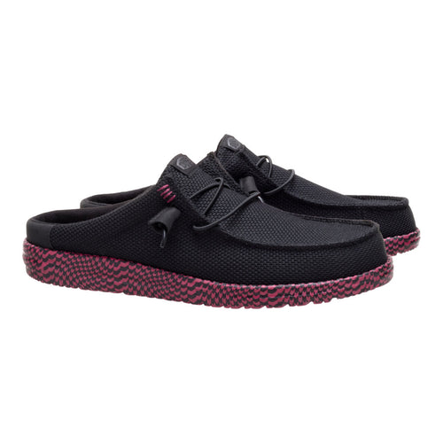 Hey Dude Wally Slip Warped Geo Black/Fig Purple