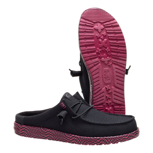 Hey Dude Wally Slip Warped Geo Black/Fig Purple