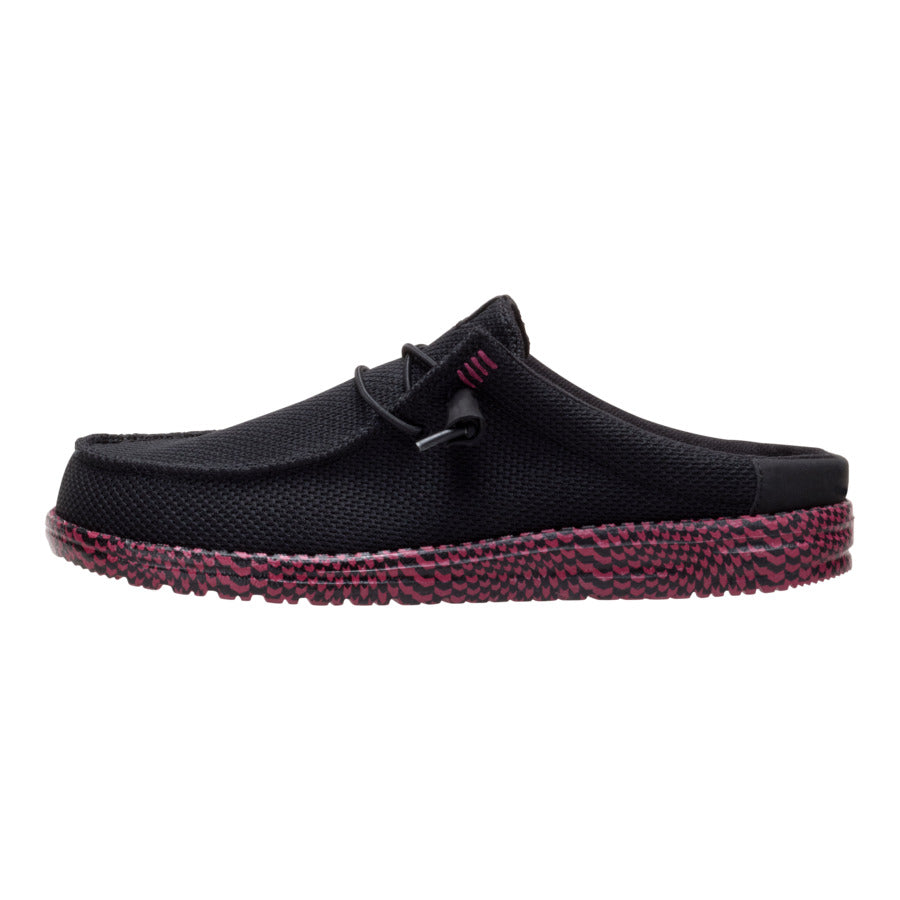 hey dude Wally Slip Warped Geo Black/Fig Purple
