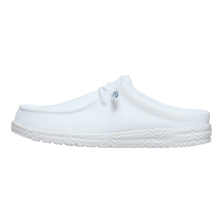 hey dude Wally Slip Warped Geo White/Dawn Blue