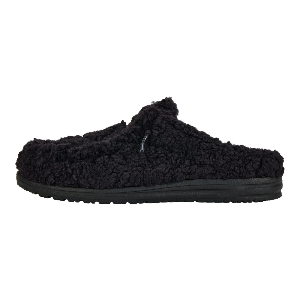 hey dude Wally Slipper Cozy Black/Black