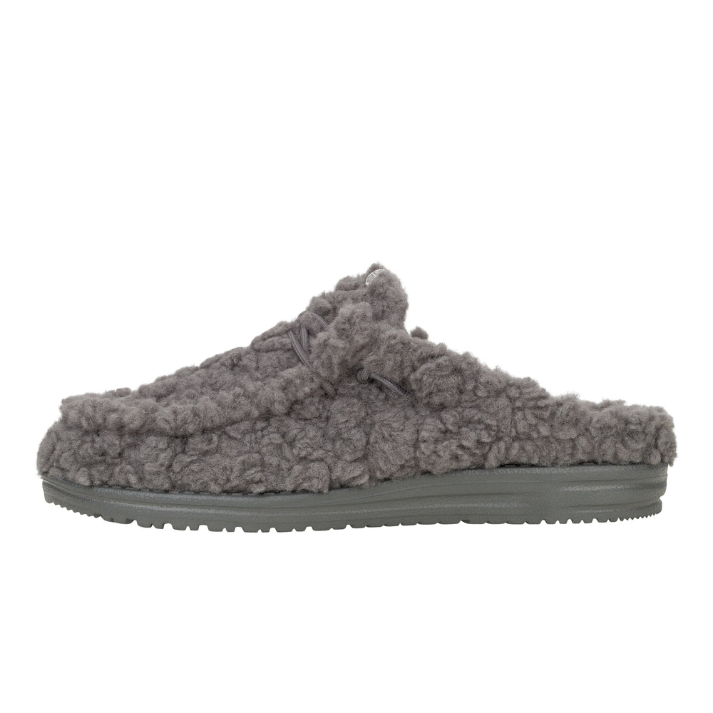 hey dude Wally Slipper Cozy Granite Grey