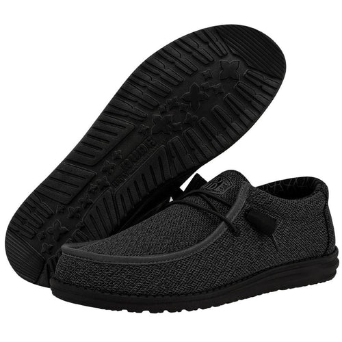 Hey Dude Wally Sox Micro Total Black