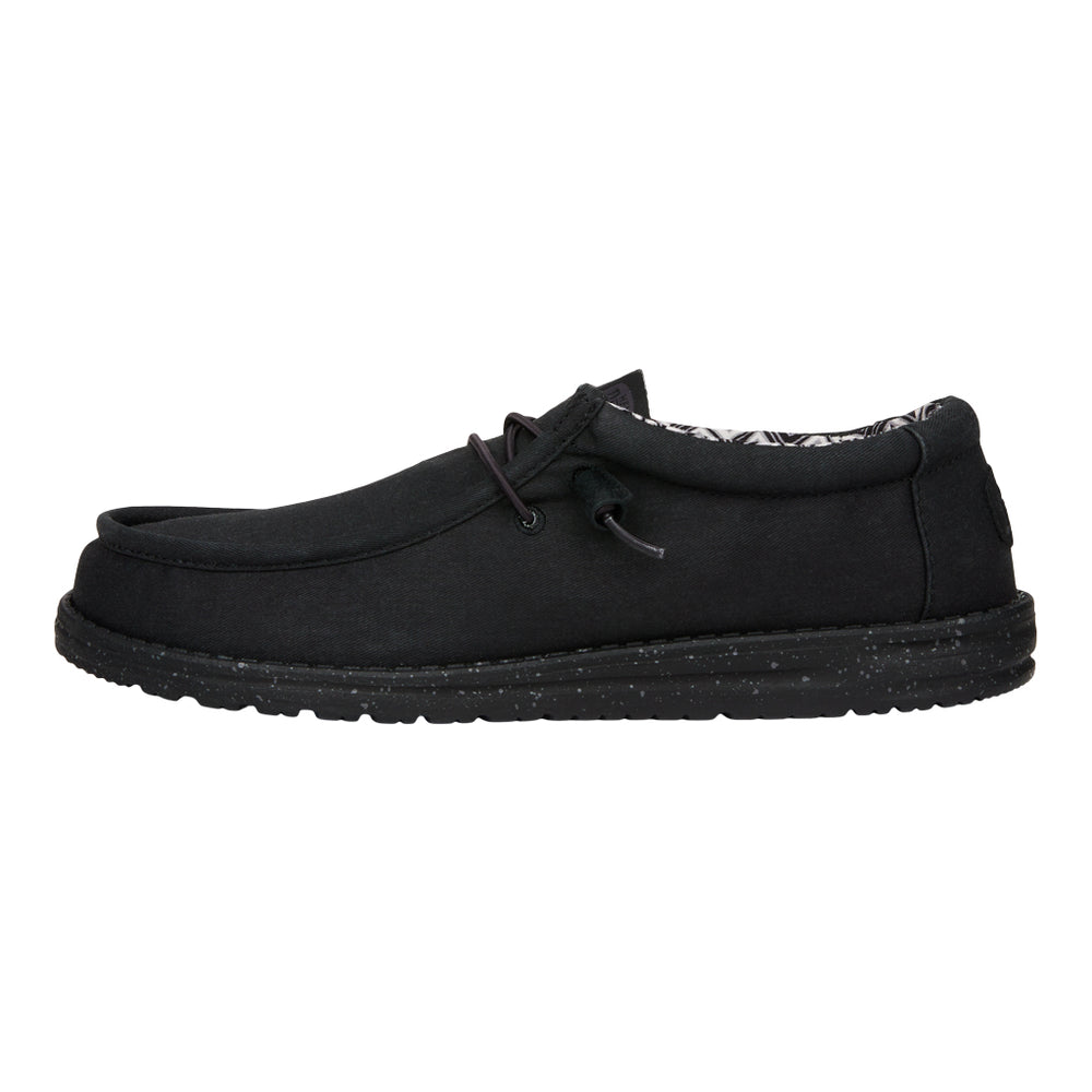 hey dude Wally Stretch Canvas Black/Black