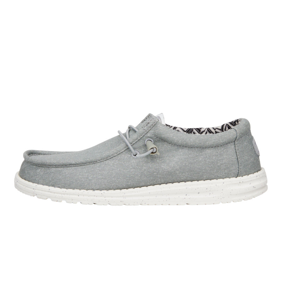 hey dude Wally Stretch Canvas Light Grey
