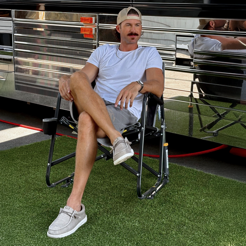 Hey Dude Wally Stretch Sox Tan