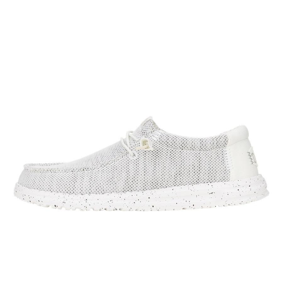 hey dude Wally Stretch Sox Wide Storm White