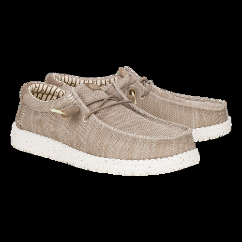 Hey Dude Wally Stretch Sox Wide Tan